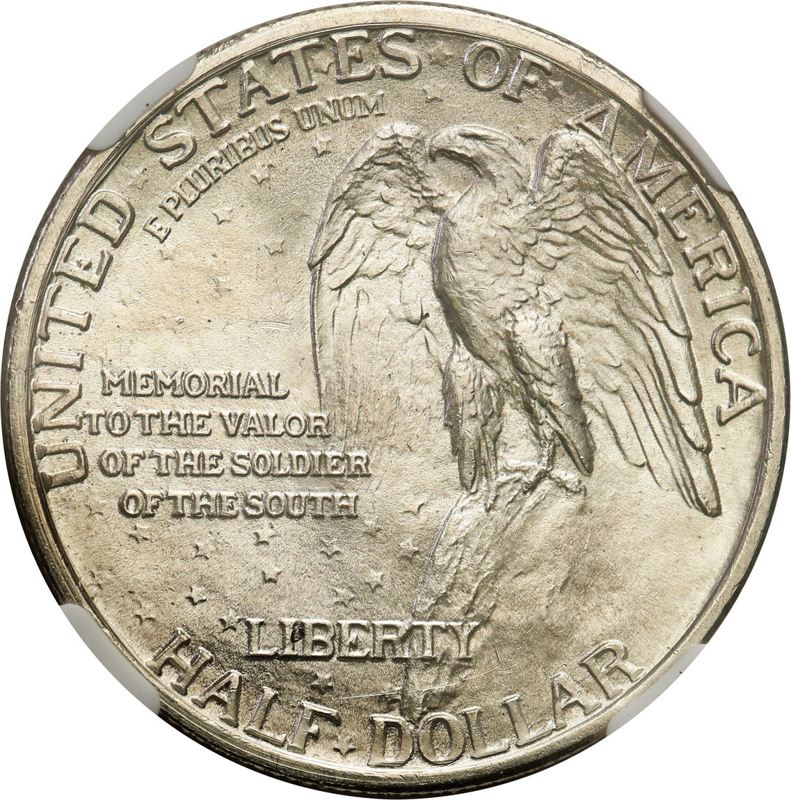 USA. 1/2 dolara (50 centów) 1925 Stone Mountain NGC MS65